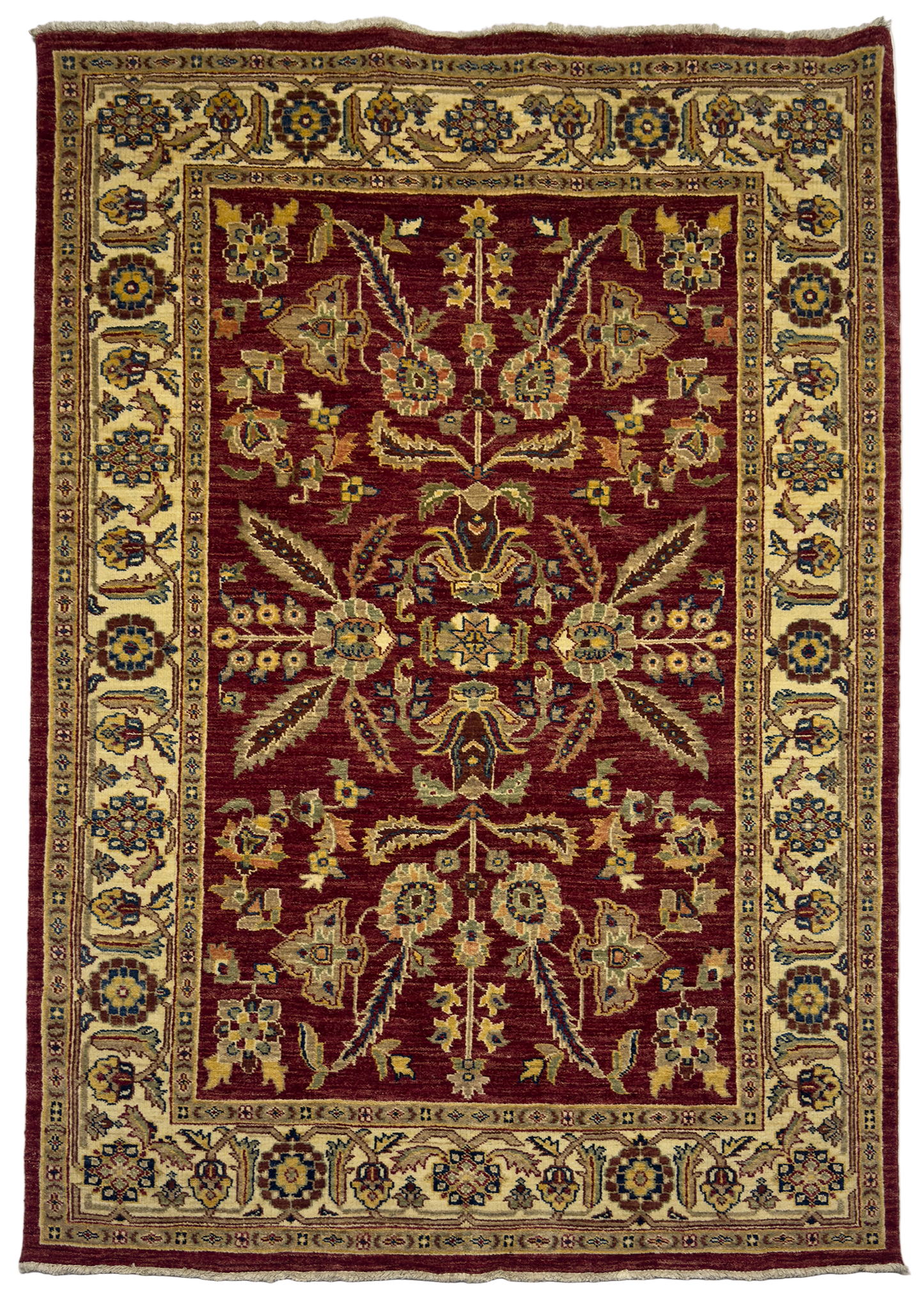 Afghan Chobi Rug - 4.5 x 7 ft