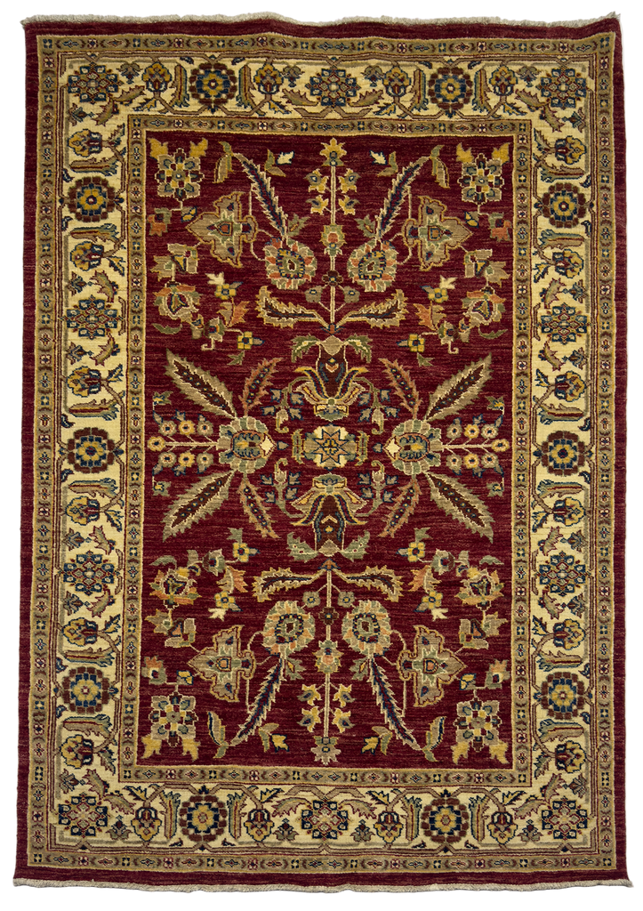 Afghan Chobi Rug - 4.5 x 7 ft
