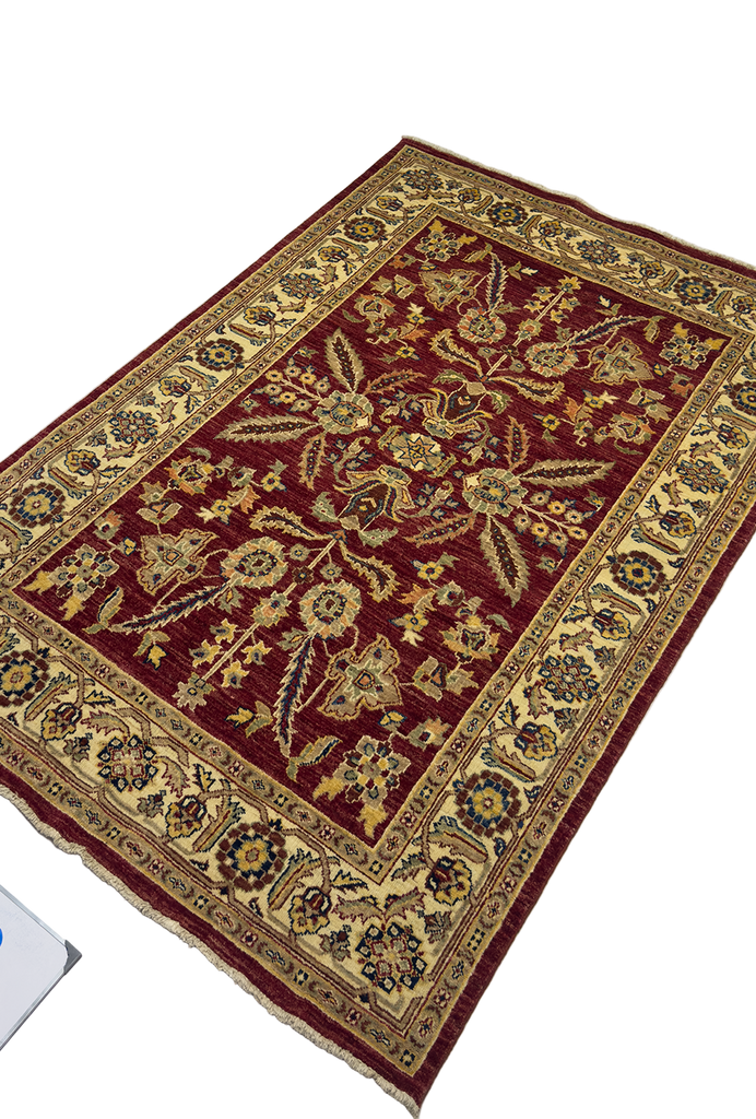 Afghan Chobi Rug - 4.5 x 7 ft