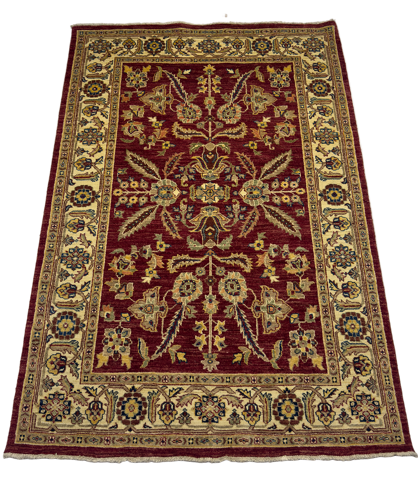 Afghan Chobi Rug - 4.5 x 7 ft