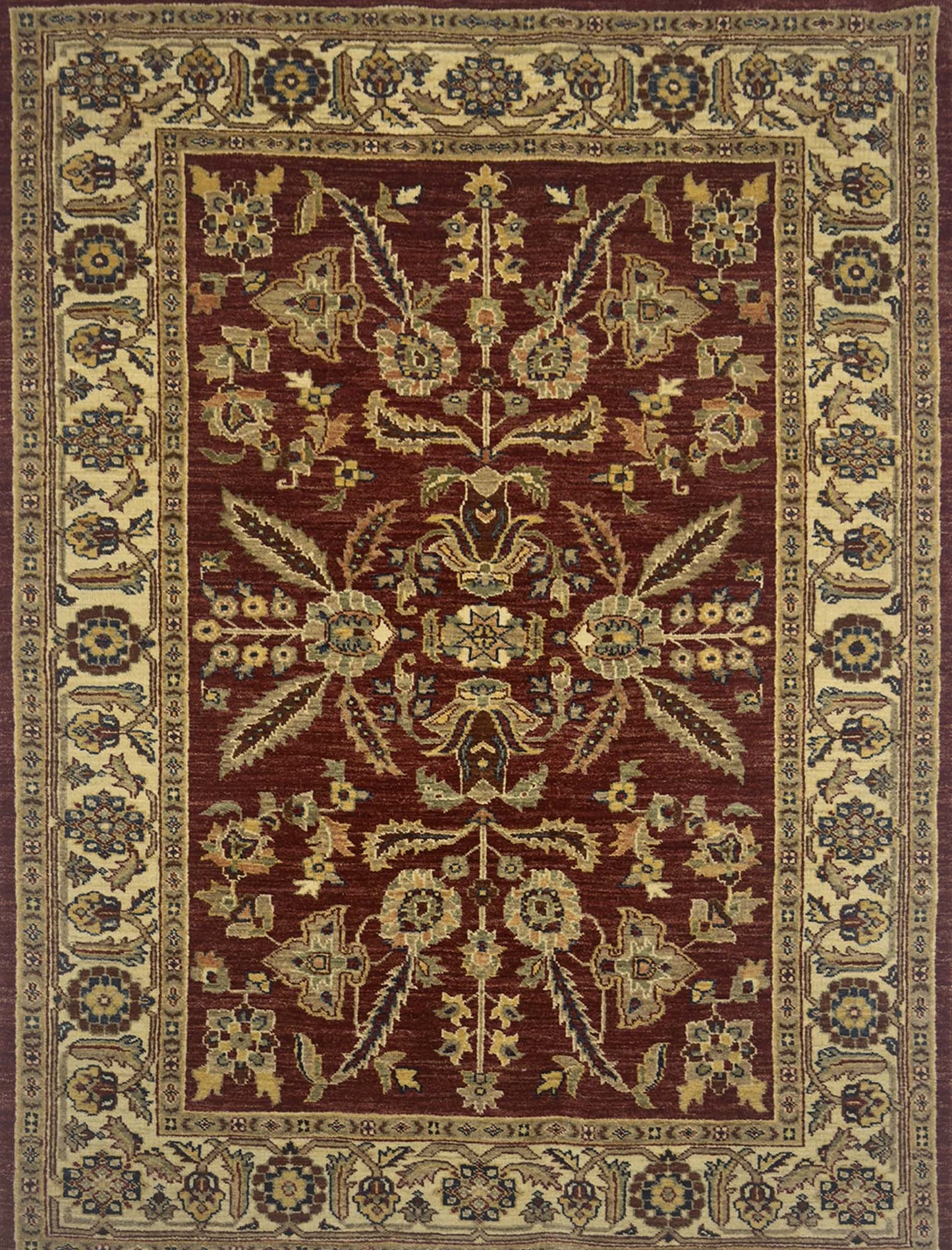 Afghan Chobi Rug - 4.5 x 7 ft