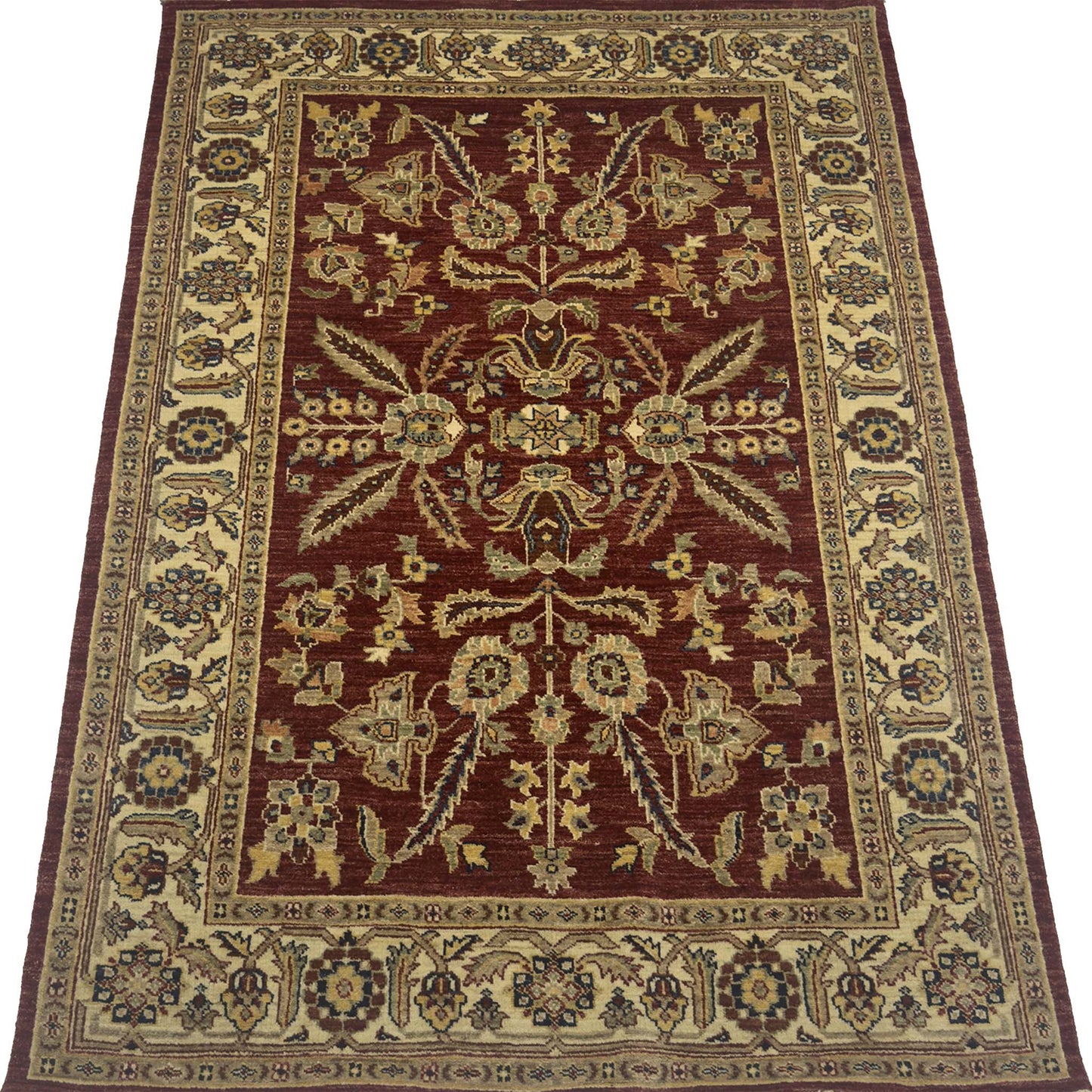 Afghan Chobi Rug - 4.5 x 7 ft