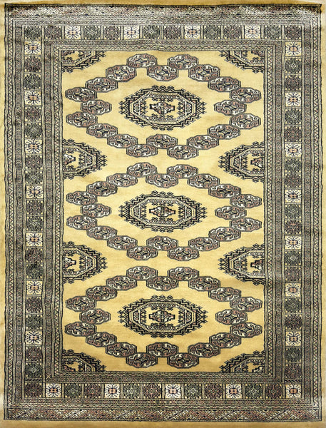 Bokhara Gul Rug - 4 x 6 ft