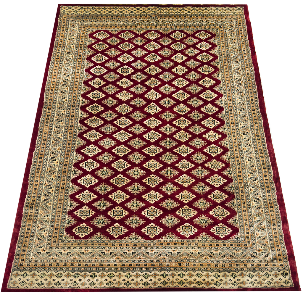 Jaldar Bokhara Rug - 4 x 6 ft