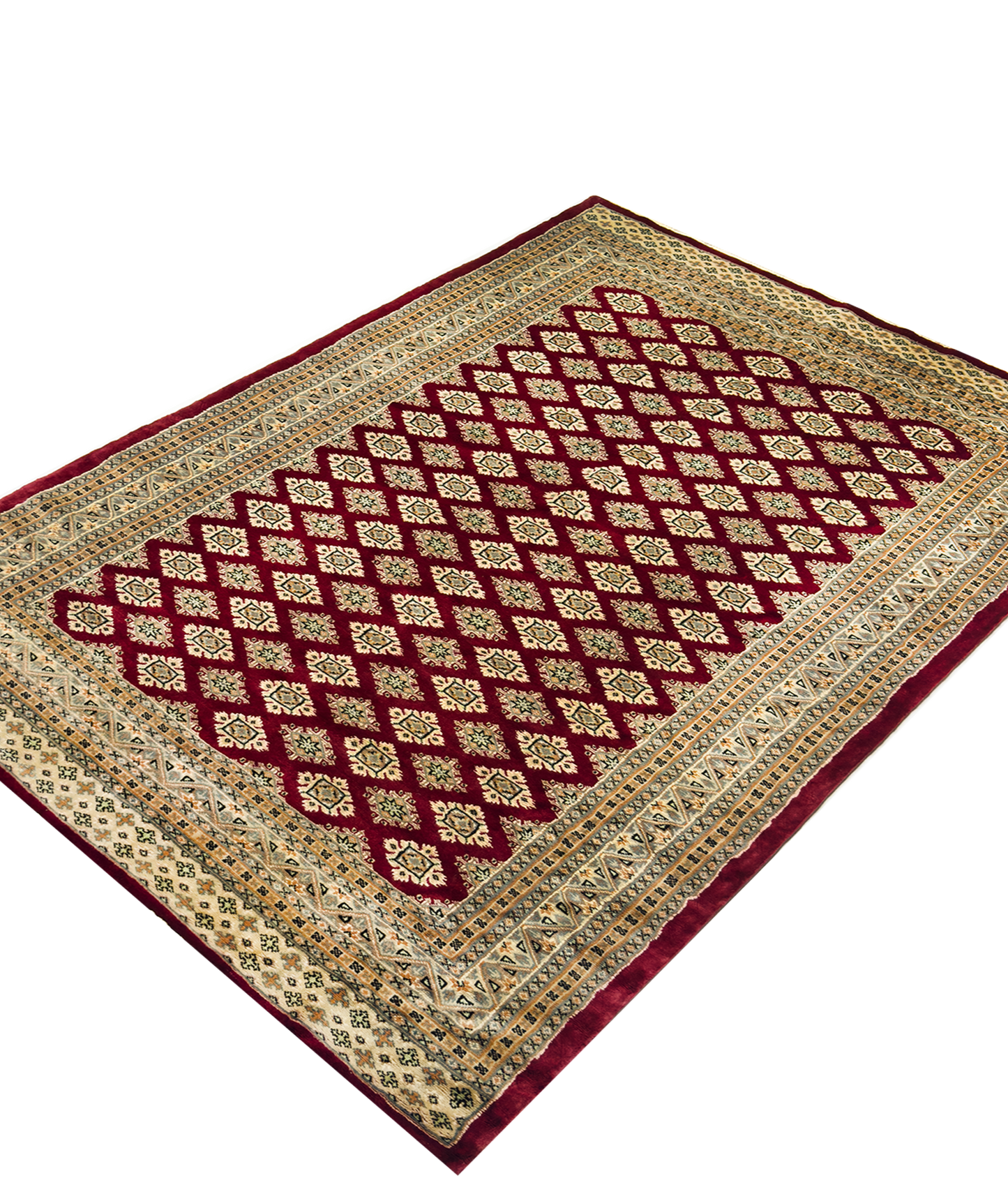 Pak. Bokhara Jaldar Rug - 4 x 6 ft