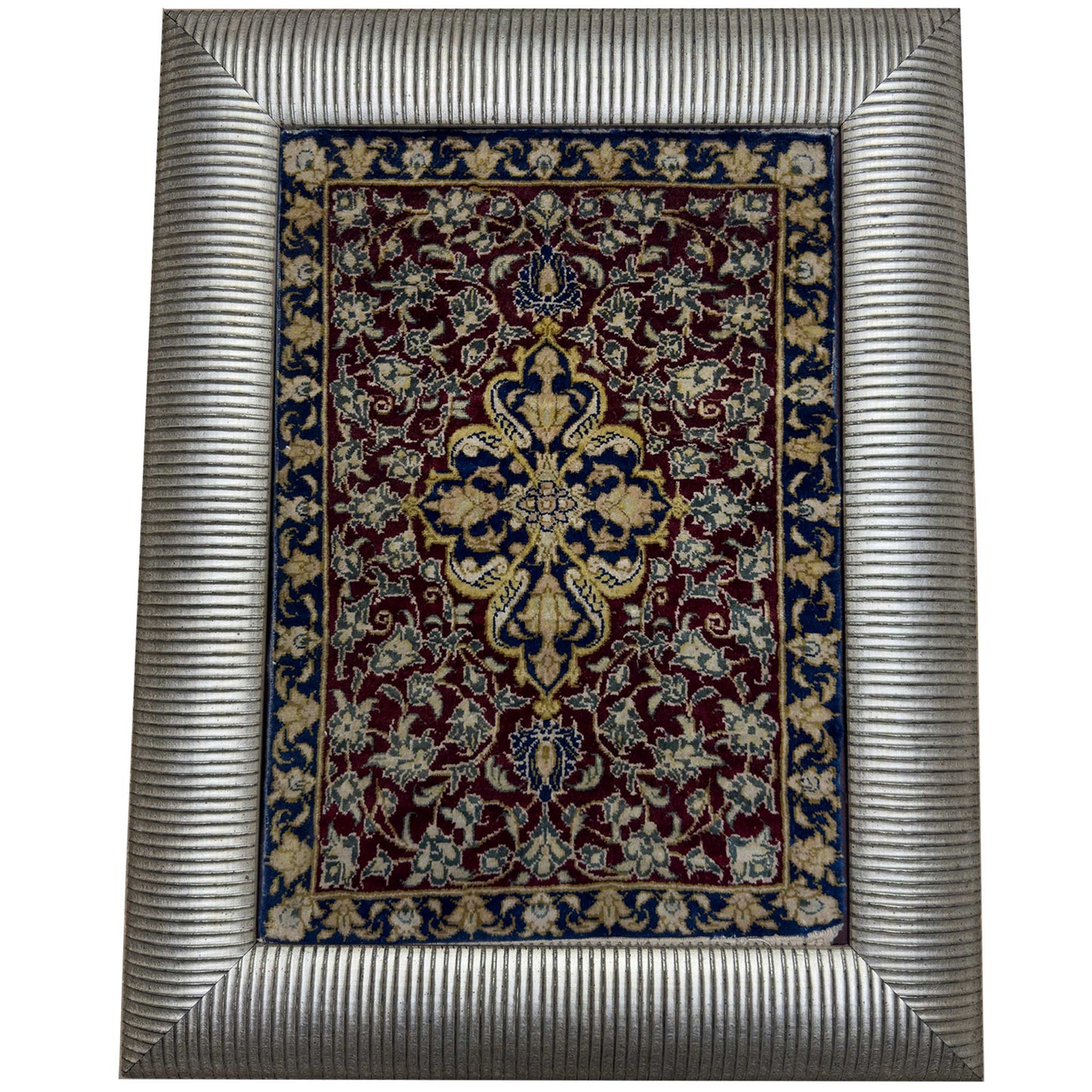 Hanging Qum Silk Rug - 1 x 1