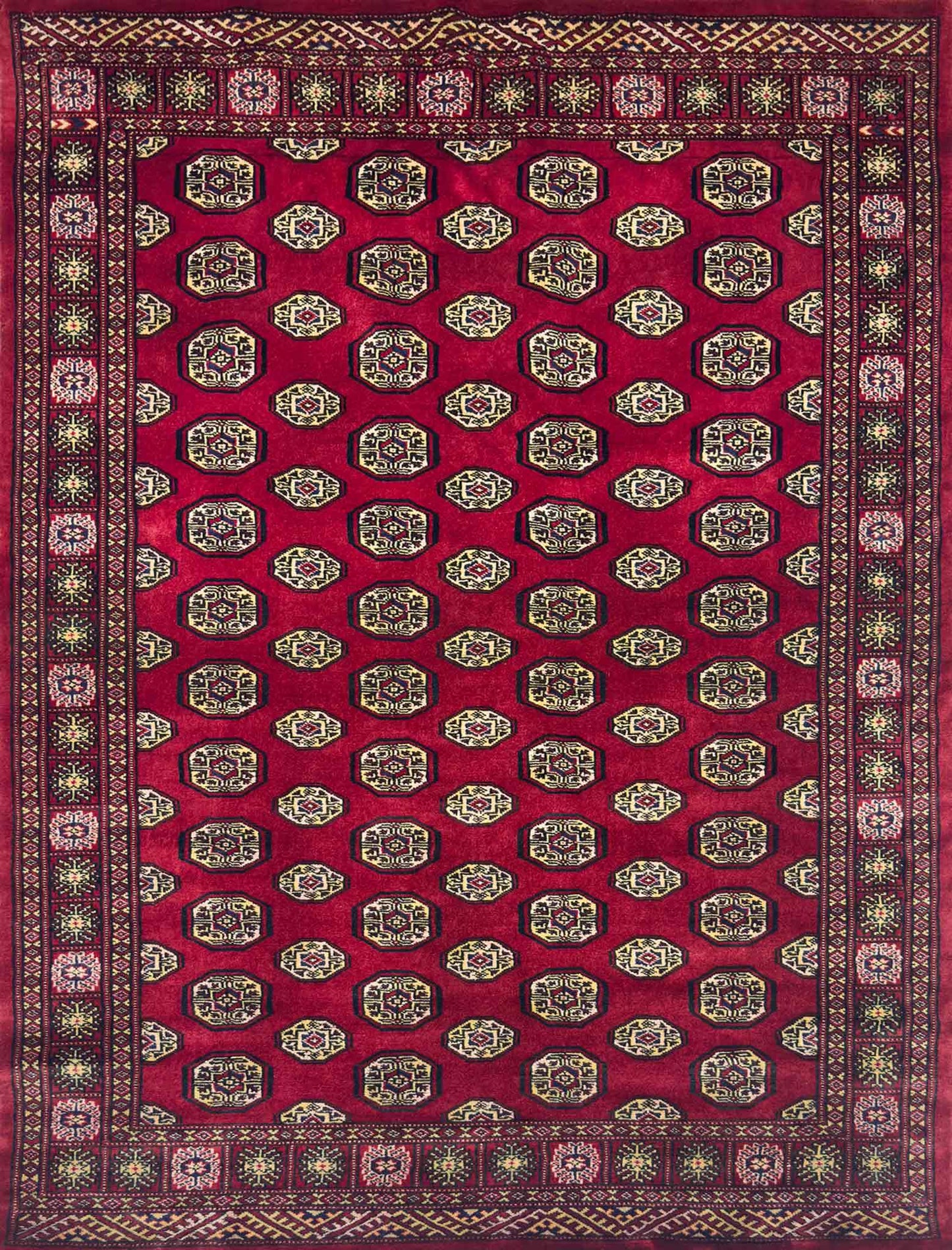 Bokhara Mori Rug -  4 x 6 ft