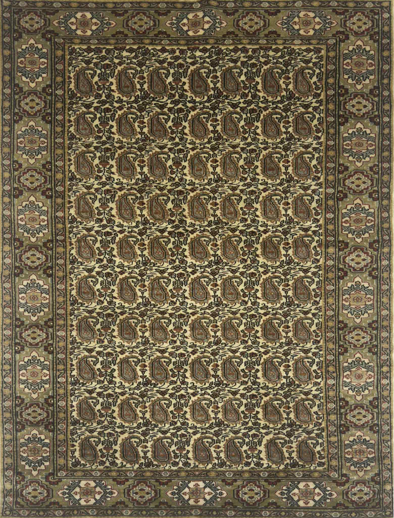 Paisley Boteh Rug - 4 x 6 ft