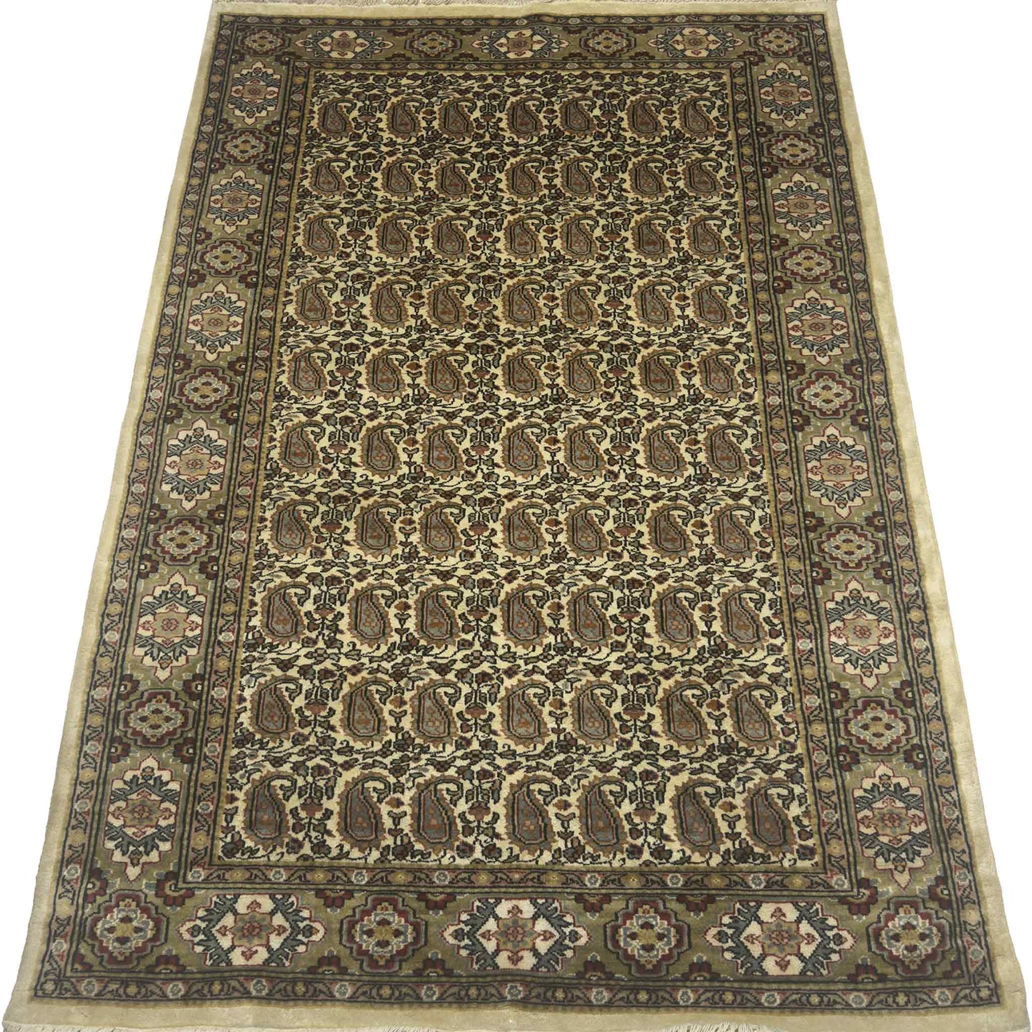 Paisley Boteh Rug - 4 x 6 ft