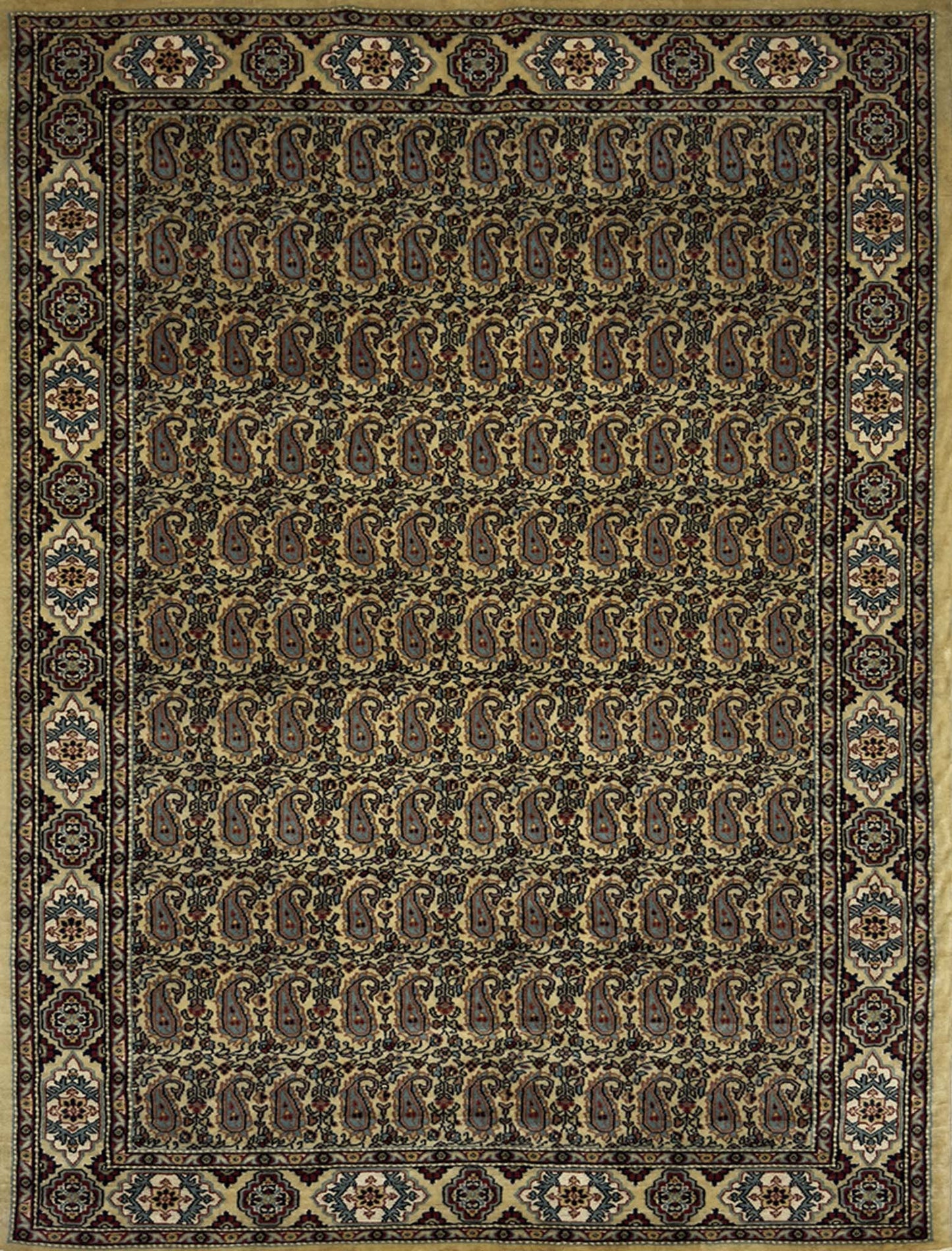 Paisley Boteh Rug - 8 x 5 ft