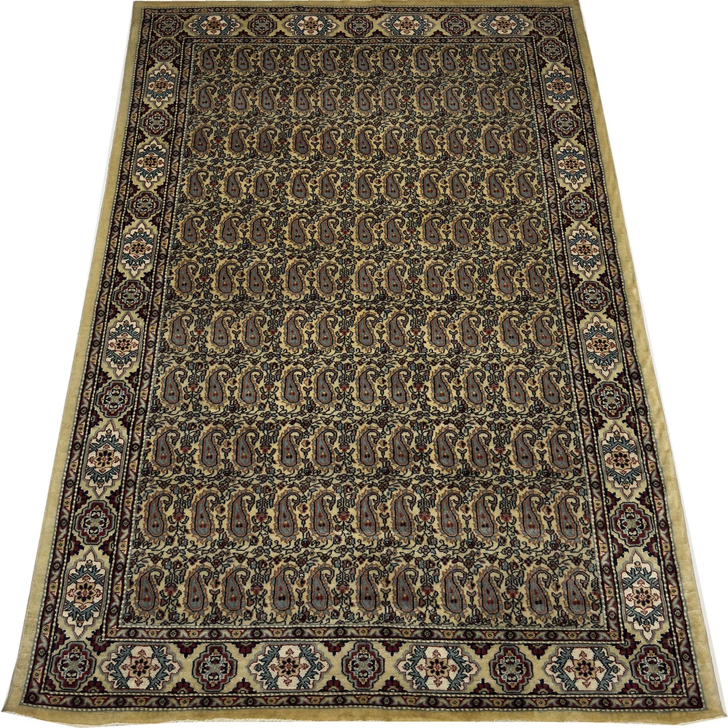 Paisley Boteh Rug - 8 x 5 ft