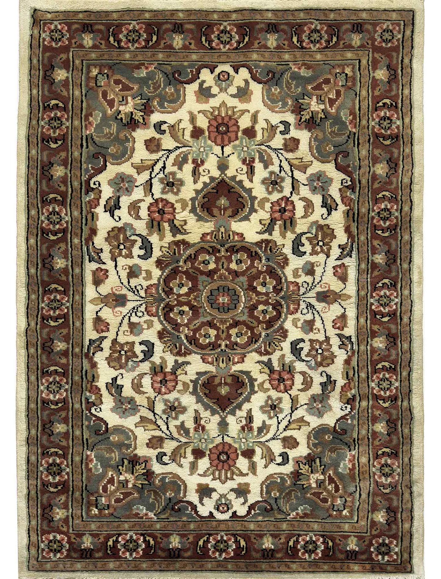 Silky Medallion Rug - 3 x 5 ft