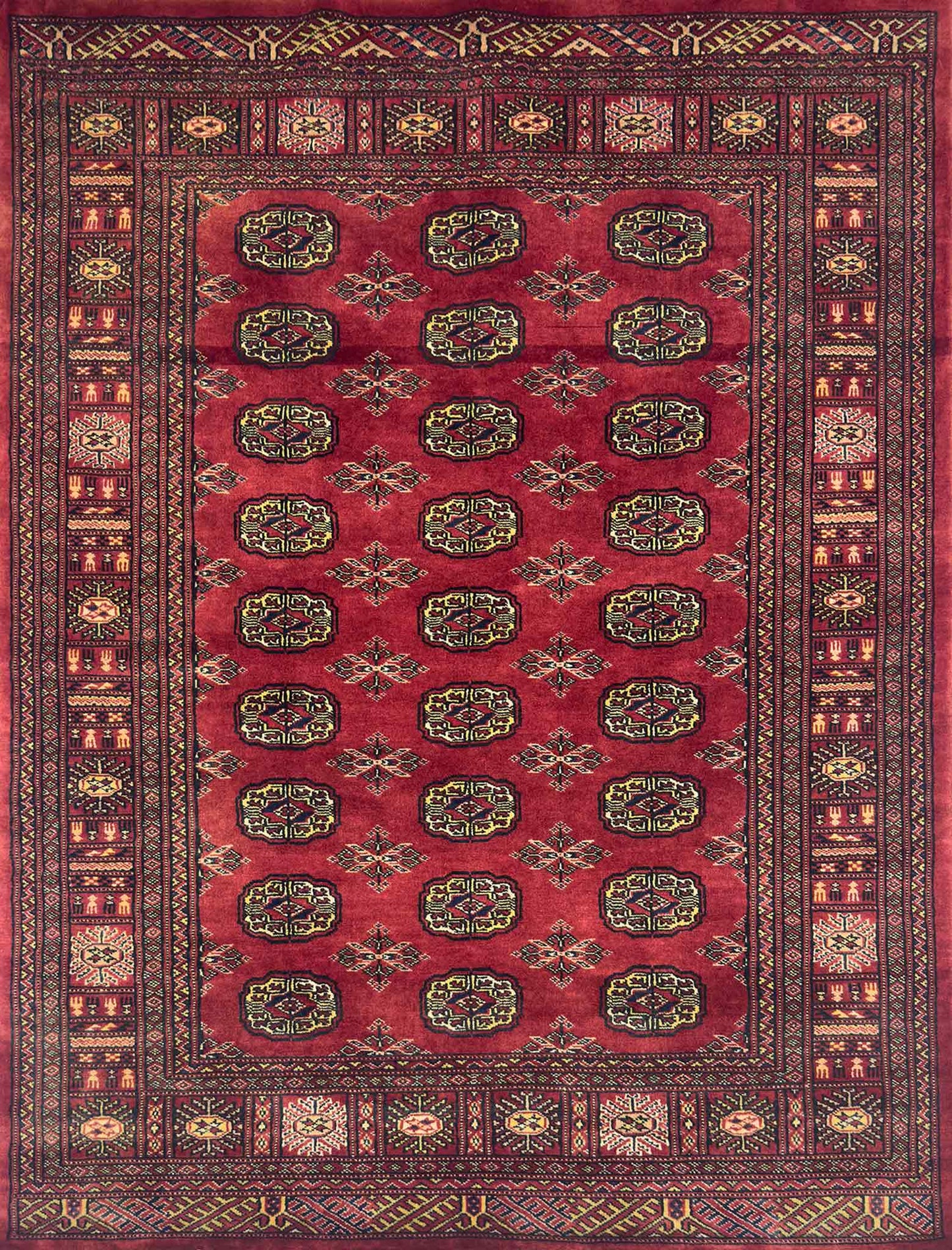 Bokhara Mori Rug - 4 x 6 ft