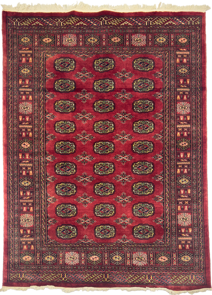 Pak. Bokhara  Mori Rug - 4 x 6 ft