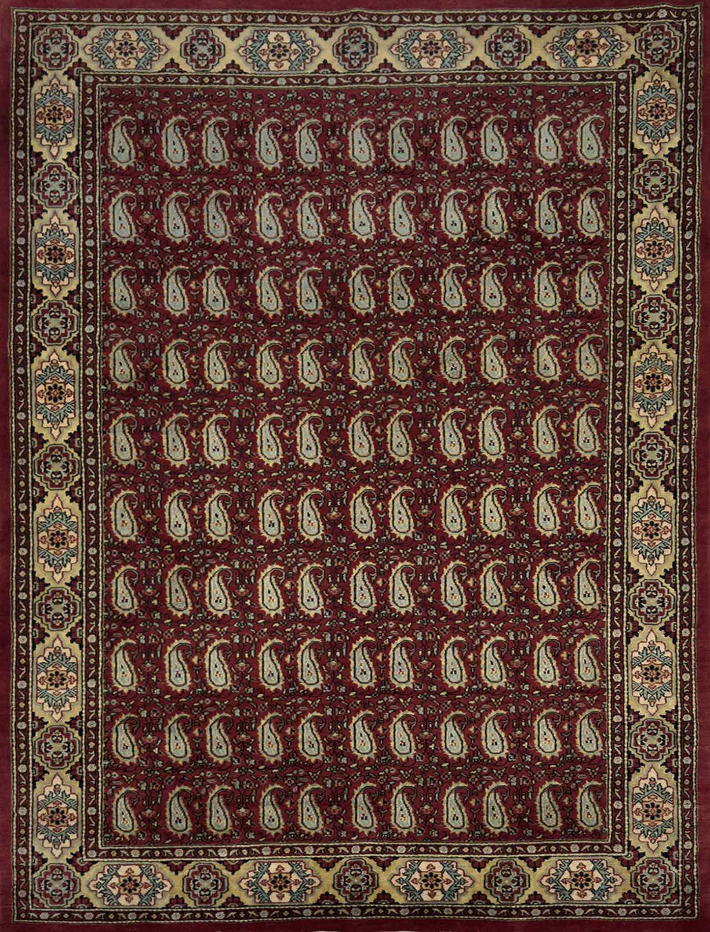 Paisley Boteh Rug - 5 x 8 ft