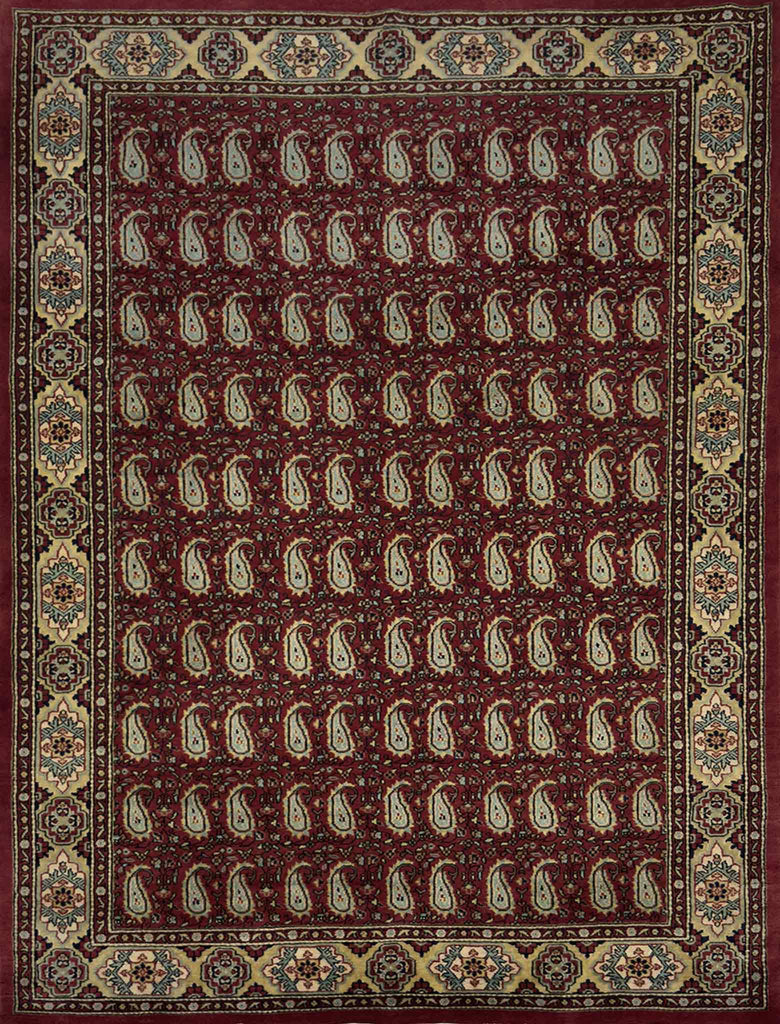 Paisley Boteh Rug - 5 x 8 ft