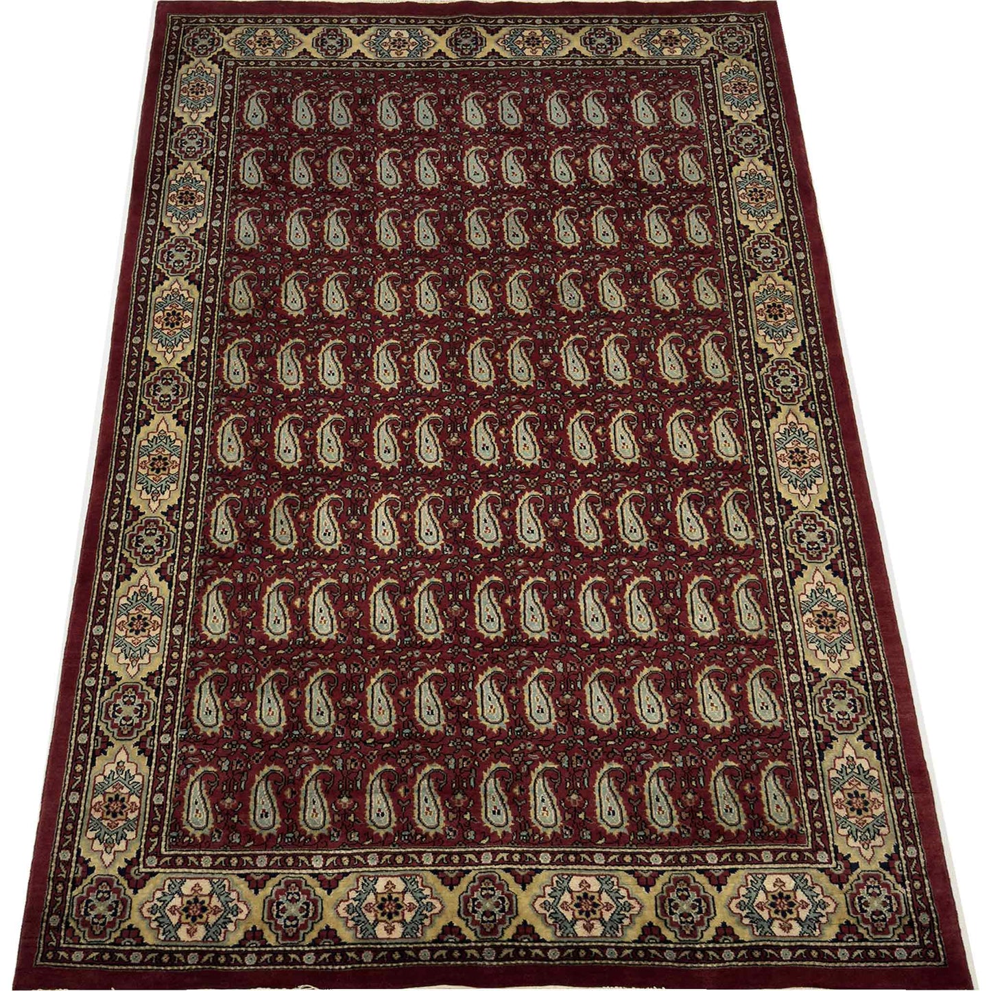 Paisley Boteh Rug - 5 x 8 ft