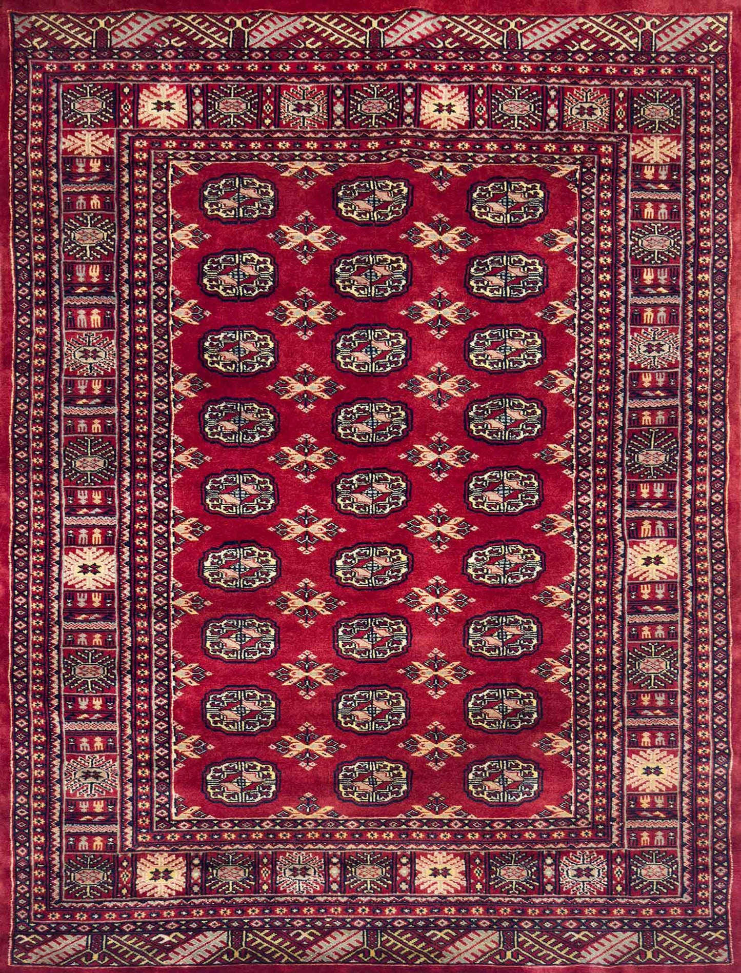 Bokhara Mori Rug - 4 x 6 ft