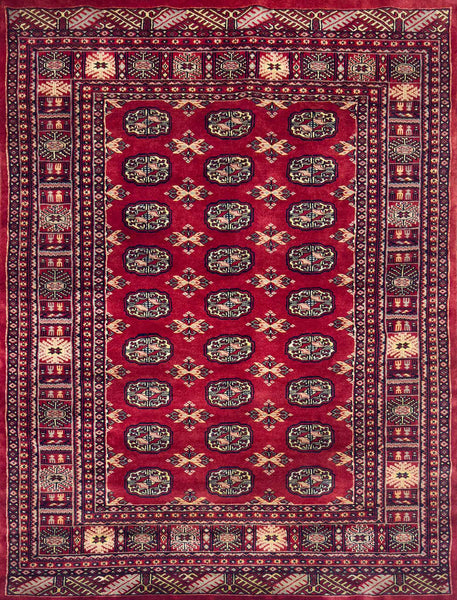 Bokhara Mori Rug - 4 x 6 ft