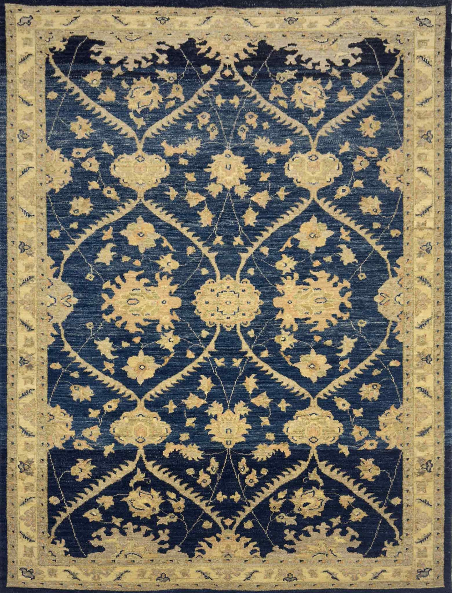 Modern Afshan Rug - 5 x 7 ft