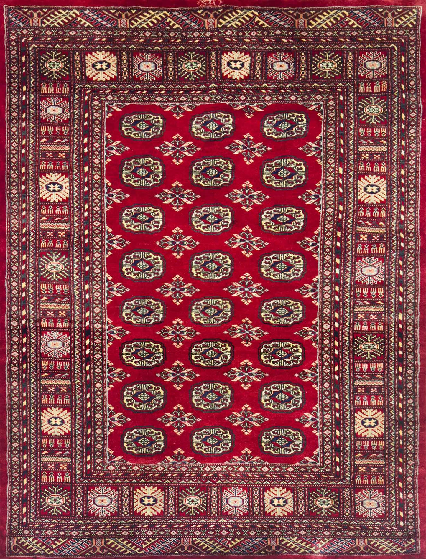 Bokhara Mori Rug - 4 x 6 ft
