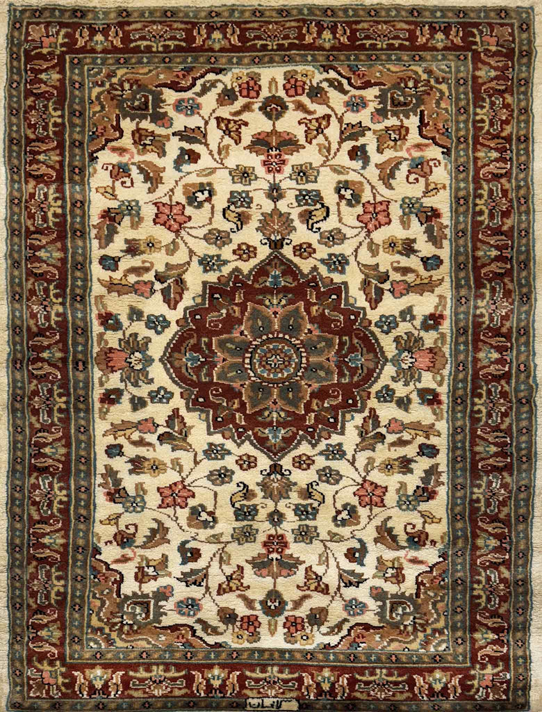 Silky Medallion Rug - 5 x 3