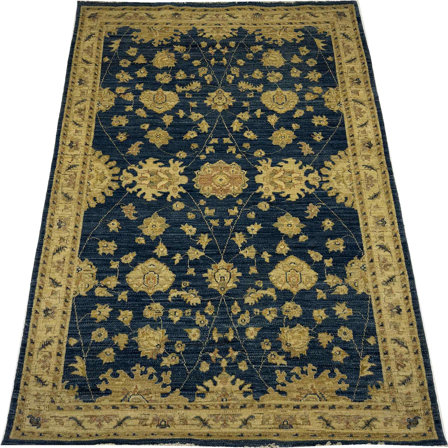 Modern Oushak Rug - 5 x 7 ft