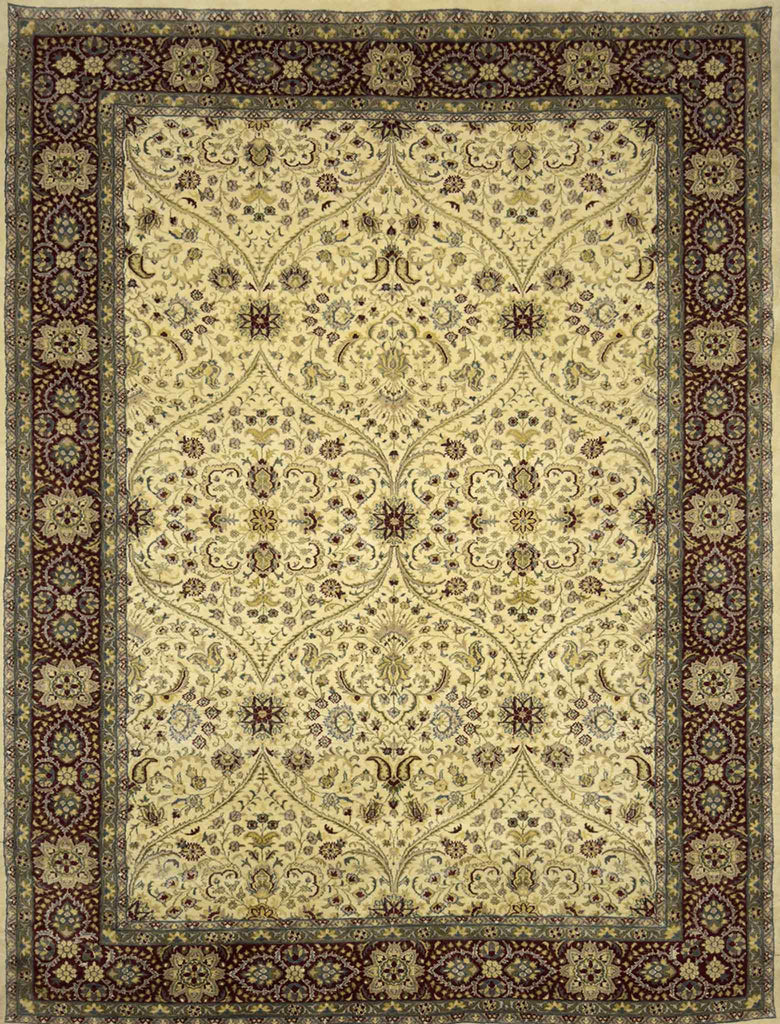 Modern Floral Rug - 6 x 9 ft