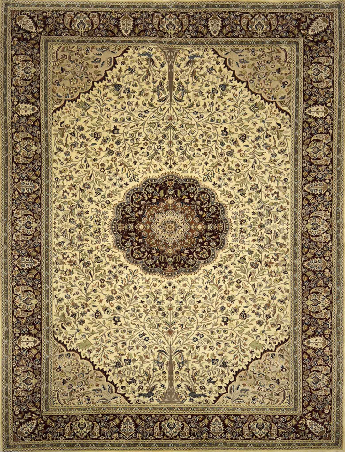 Tree of Life Rug - 6 x 9 ft