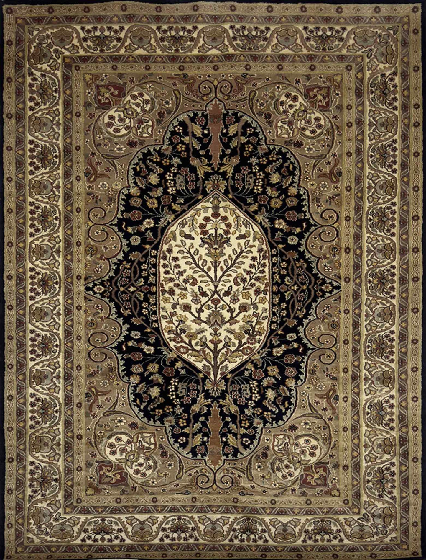 Modern Shajerkar Rug - 5 x 8 ft
