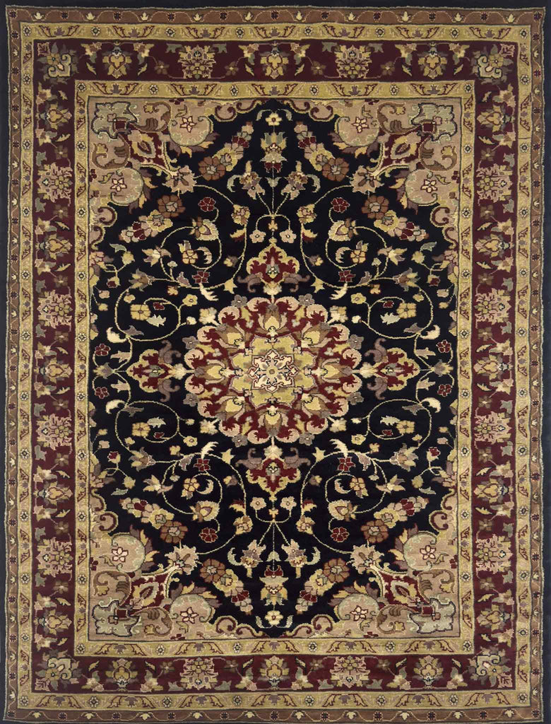 Kashan Floral Rug - 6 x 4 ft