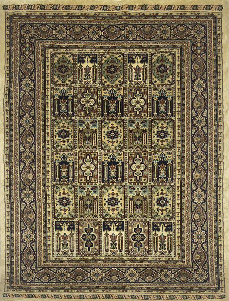 Bakhtiari Khesti Rug - 6 x 4 ft