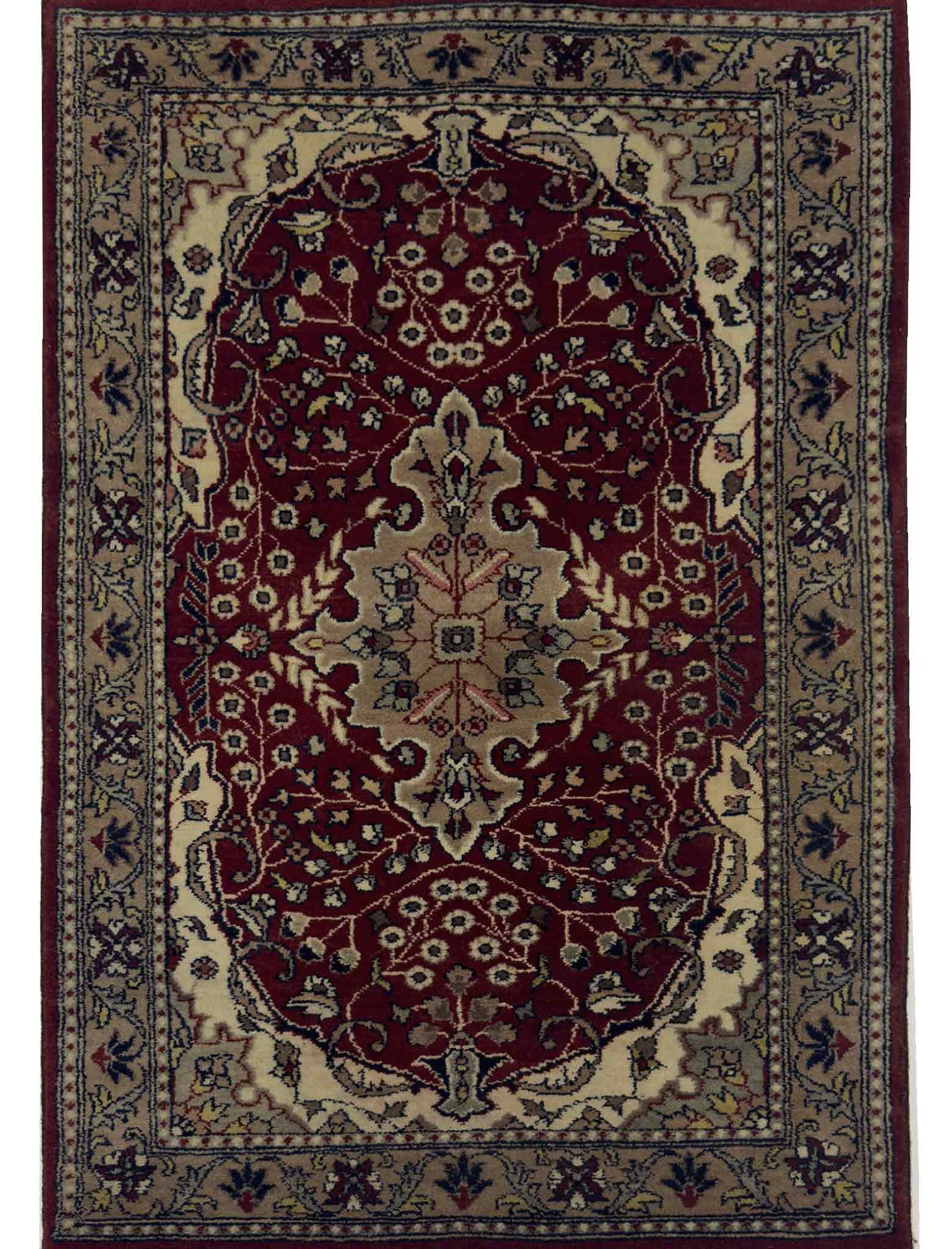Afshan Goldani Rug - 3 x 2 ft