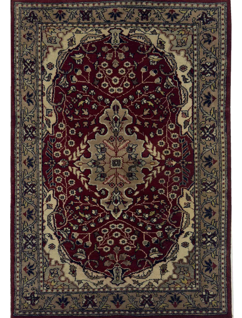 Afshan Goldani Rug - 3 x 2 ft