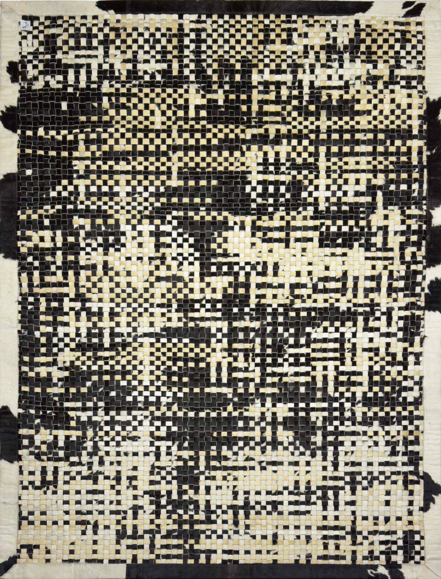 Mosaic Cowhide Rug - 7 x 10 ft