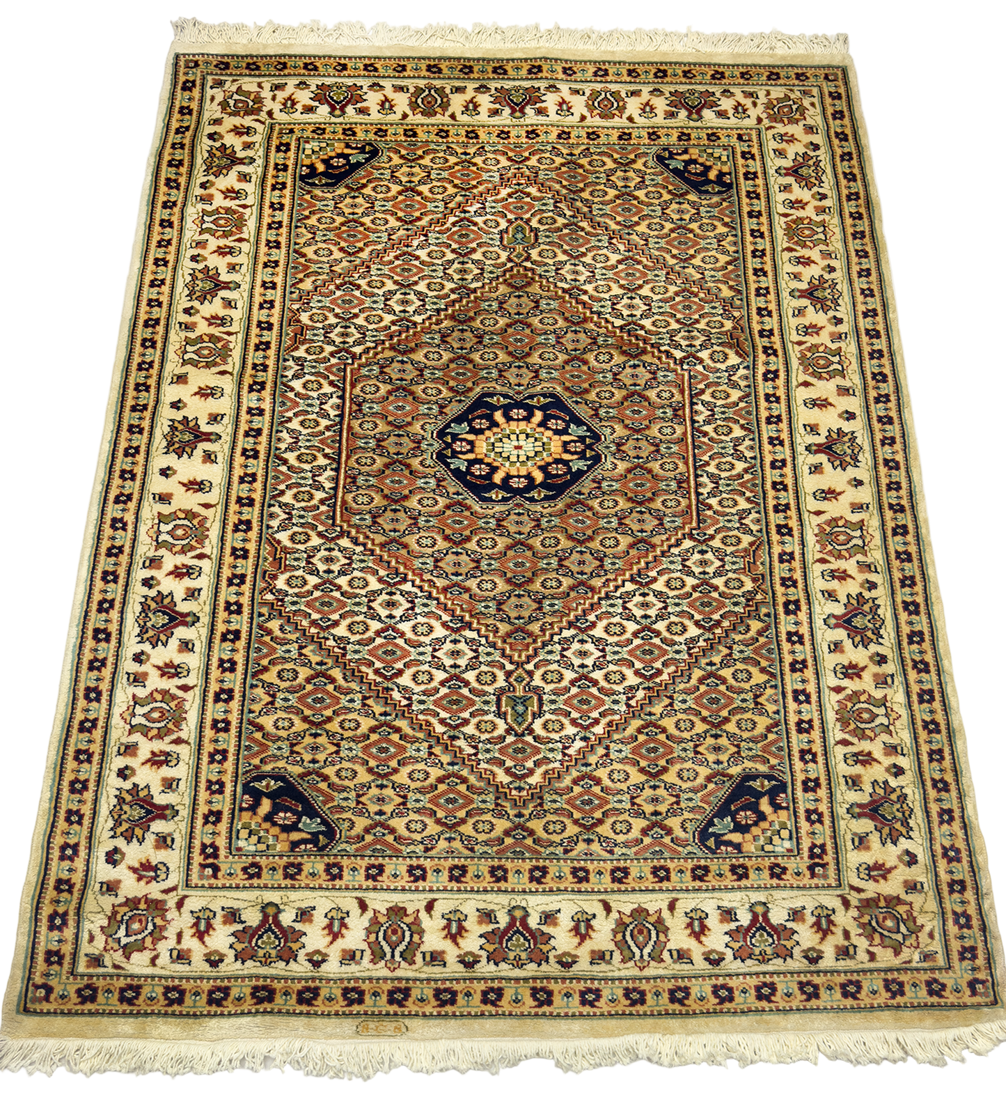 Pak. Persian Mahi Rug - 4 x 6 ft