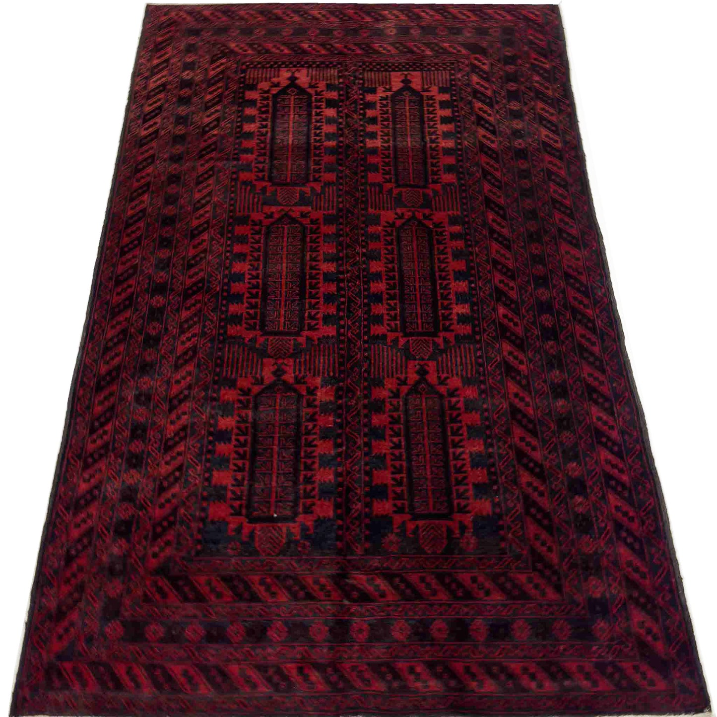Tribal Herati Rug - 6 x 4 ft