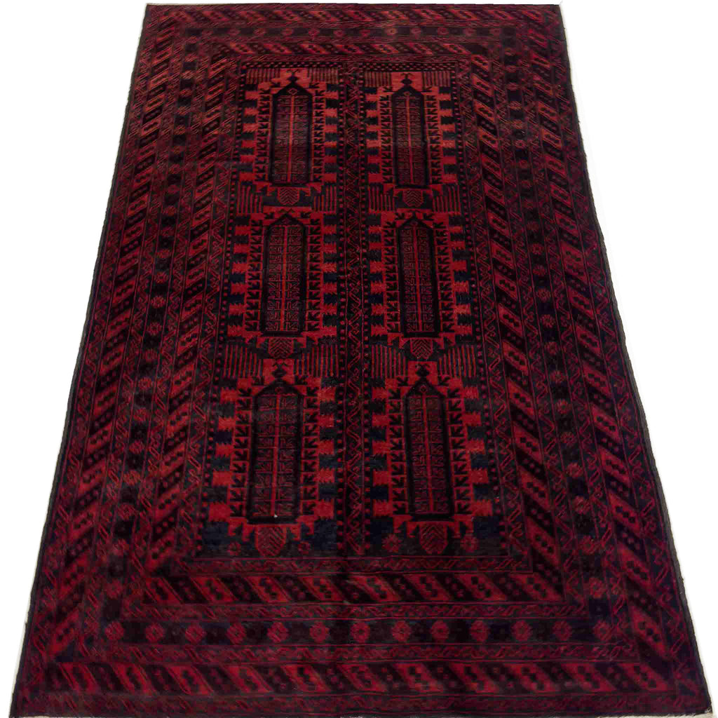 Tribal Herati Rug - 6 x 4 ft