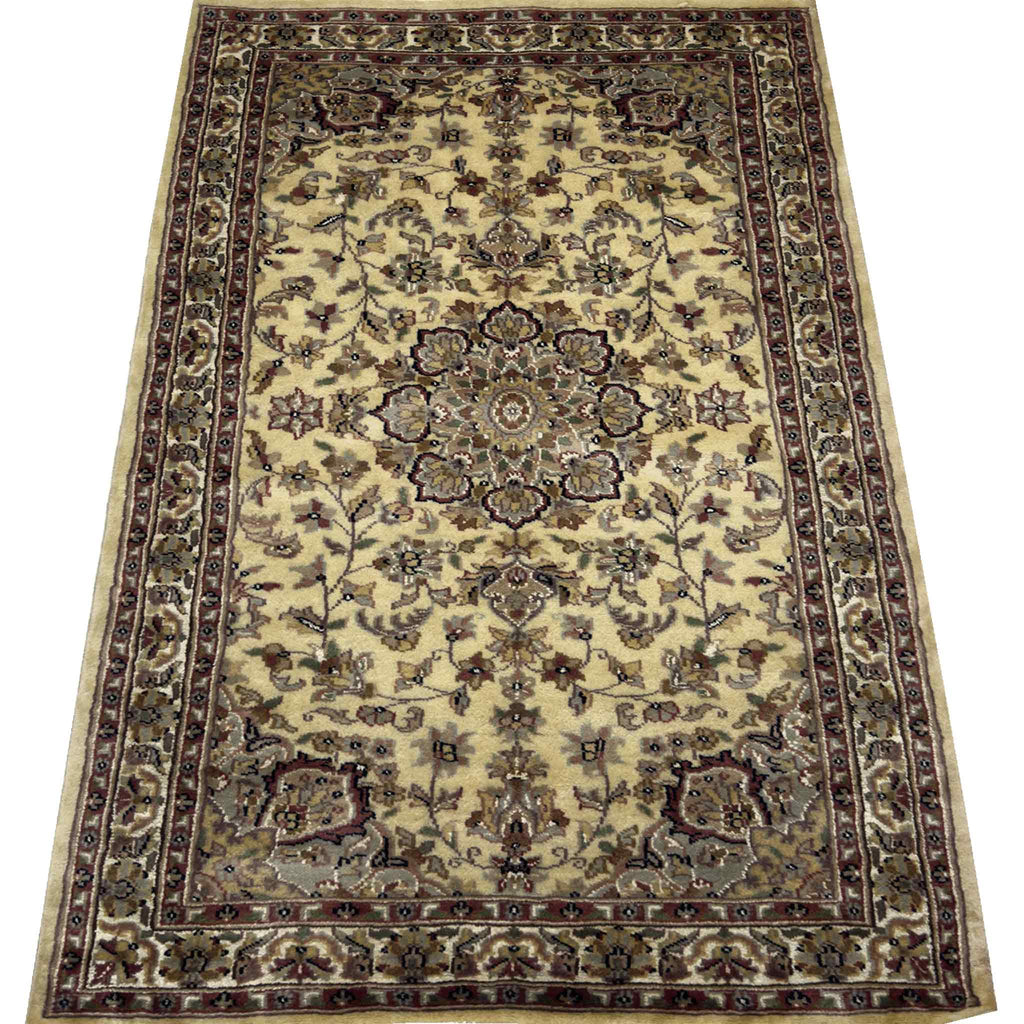 Silky Floral Rug - 5 x 3 ft