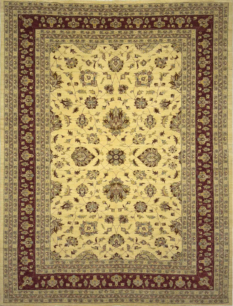 Modern Oushak Rug - 10 x 8 ft