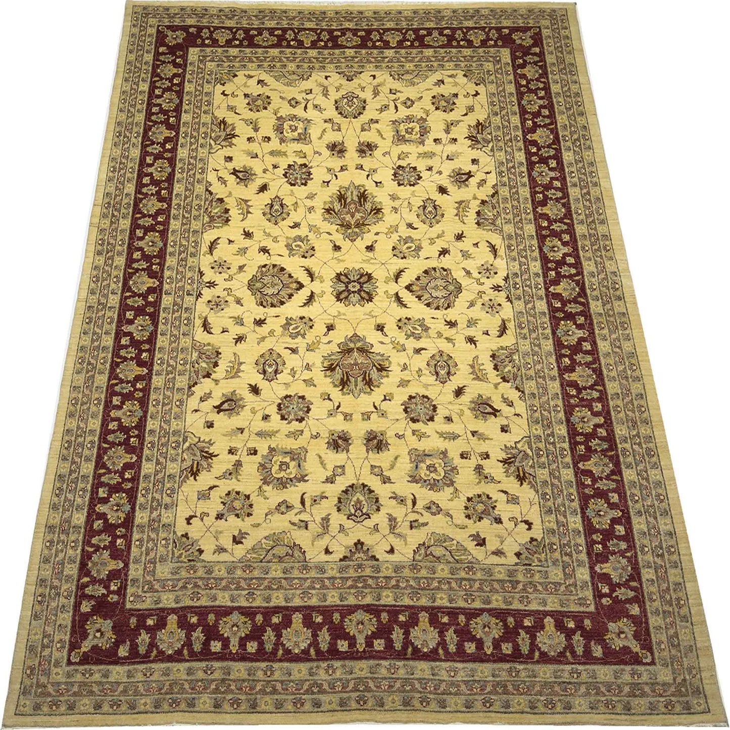 Modern Oushak Rug - 10 x 8 ft