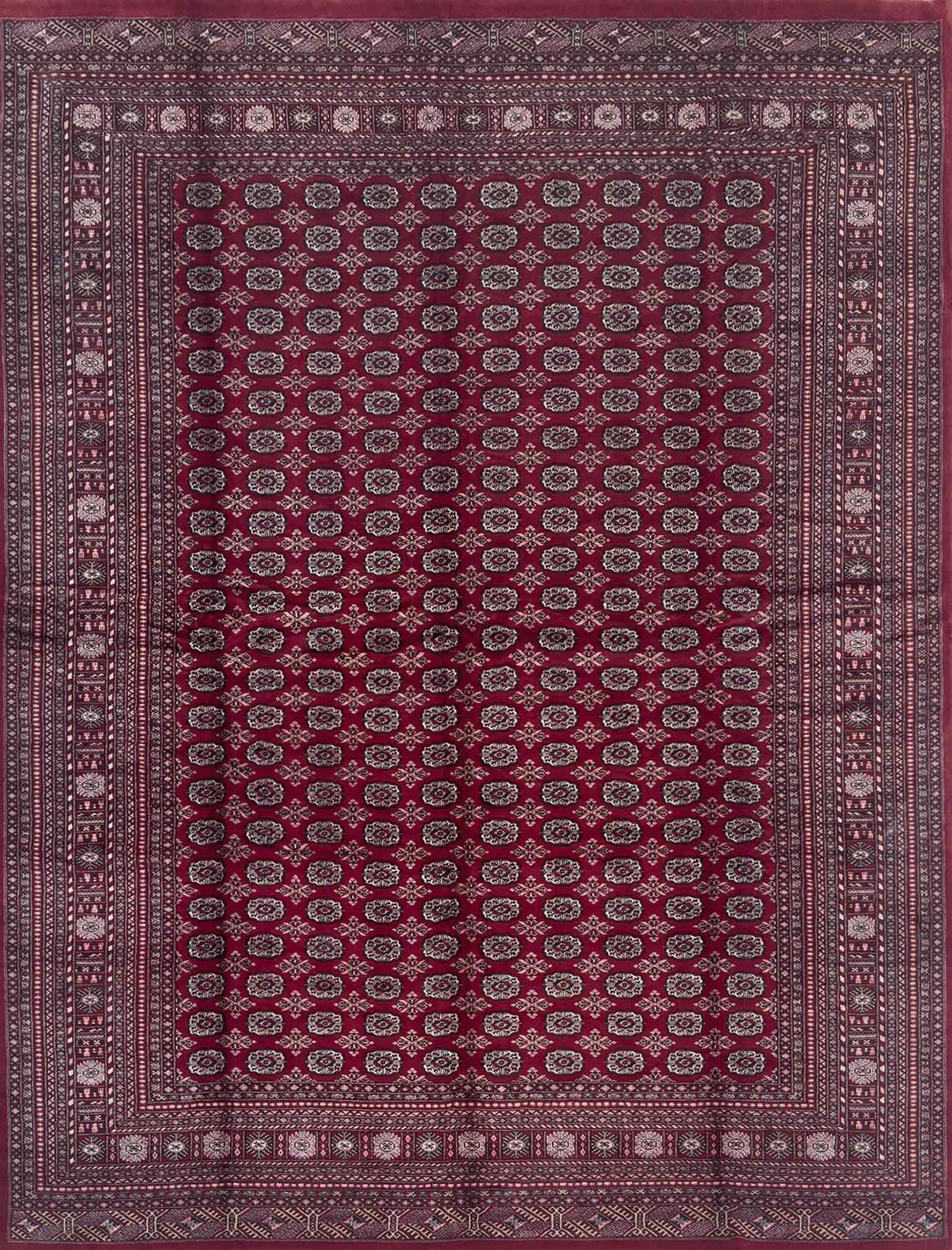 Pakistan Mori Rug - 10 x 14 ft
