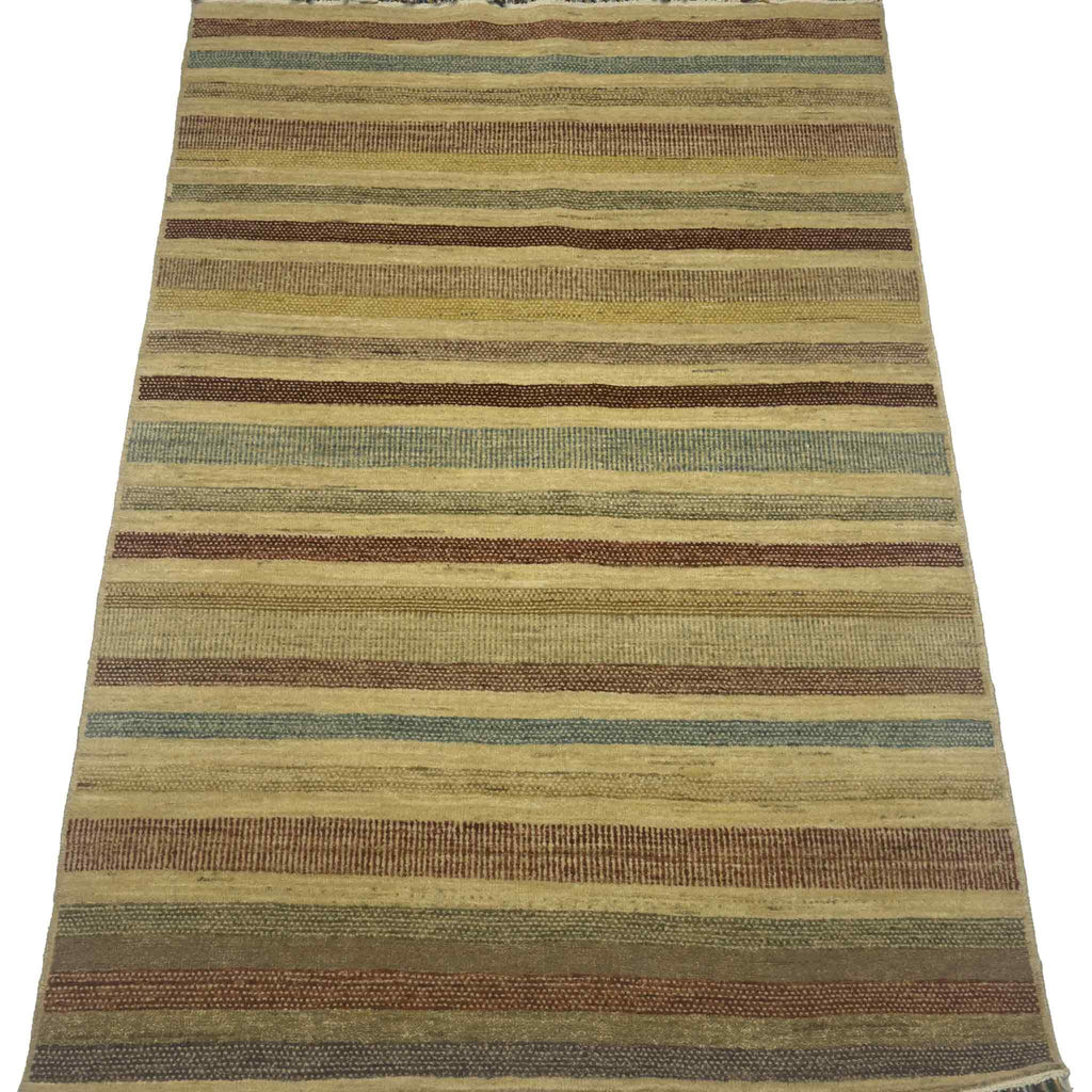 Modern Gabbeh Rug - 4 x 6 ft