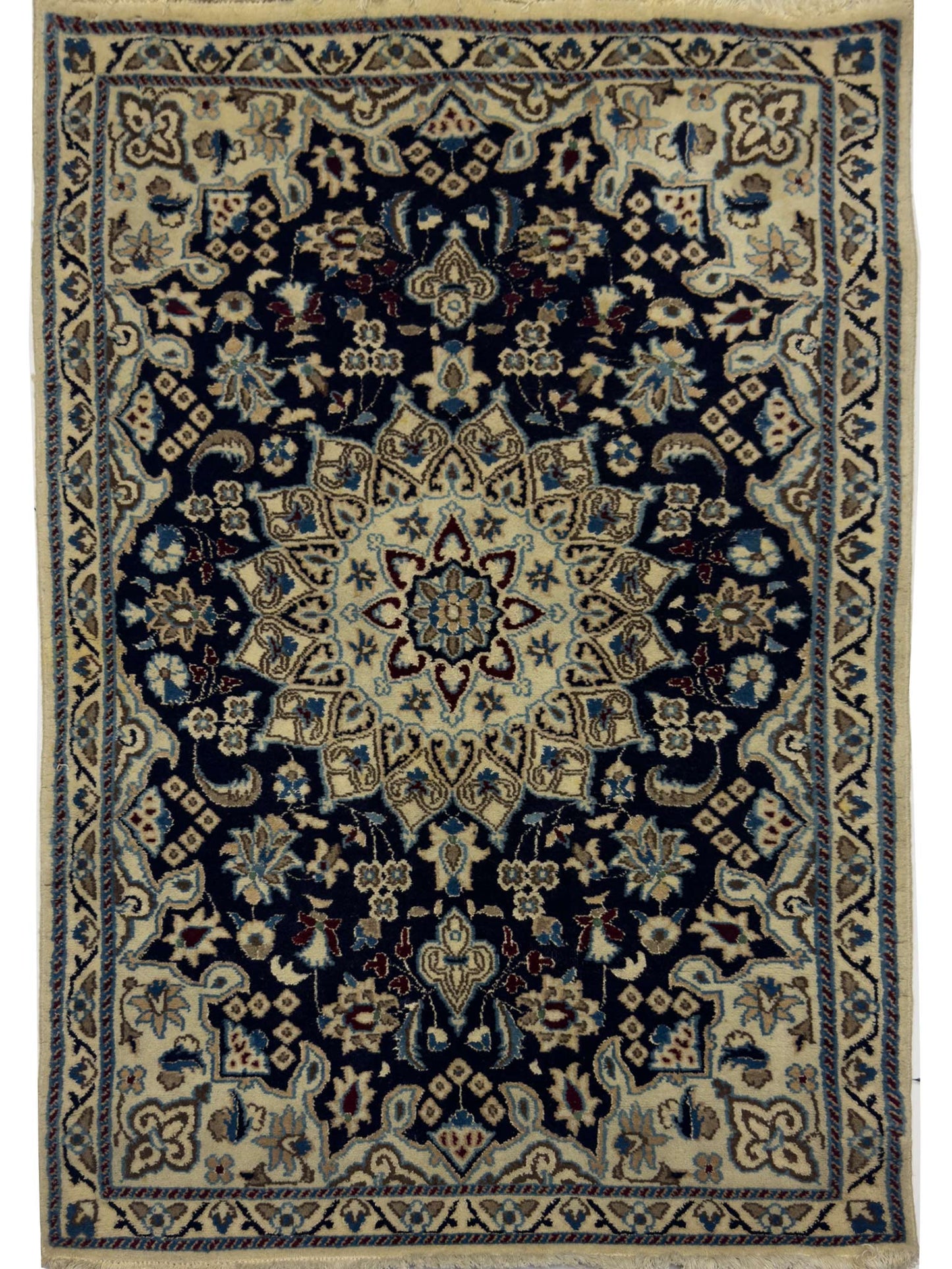 Persian Nain Rug - 2.5 x 4 ft