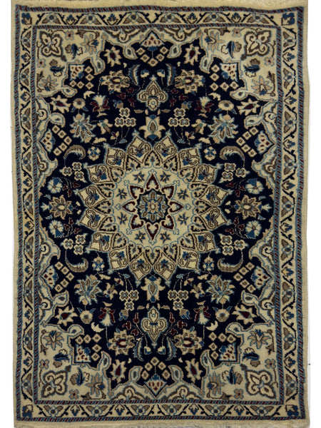 Persian Nain Rug - 4 x 2.5 ft