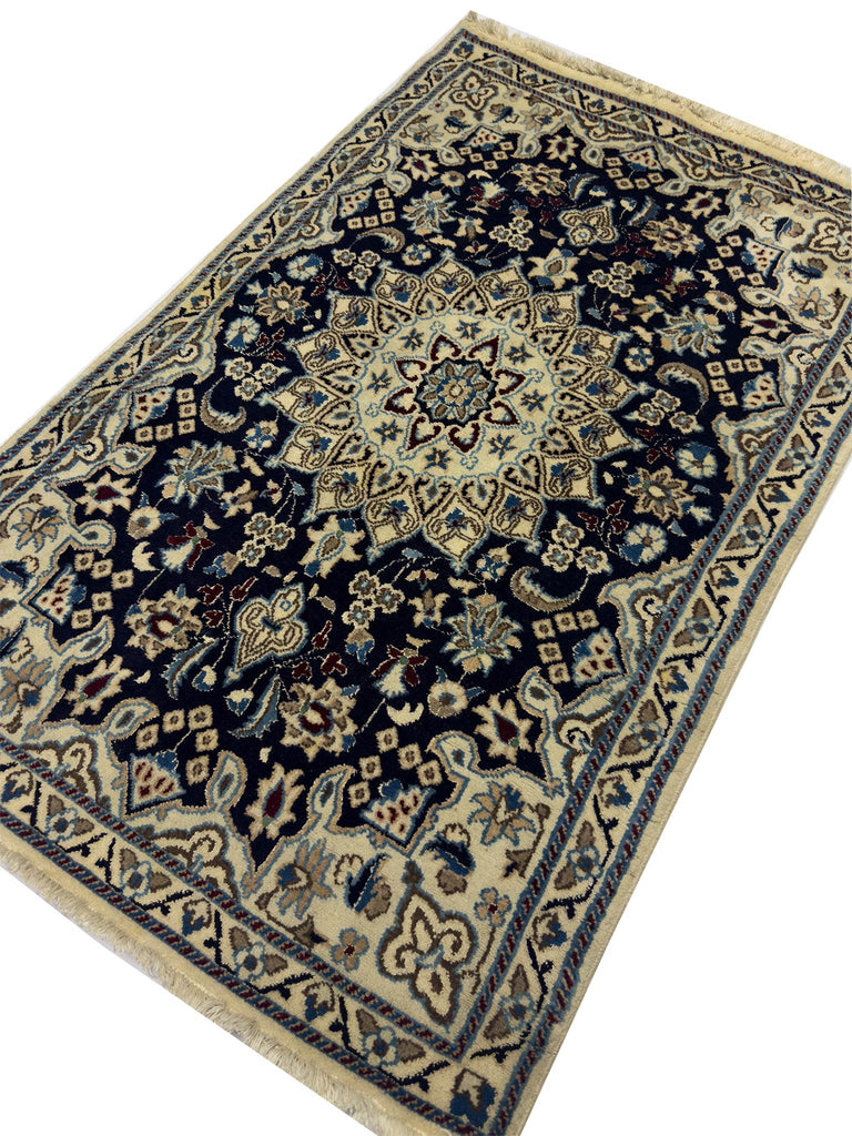 Persian Nain Rug - 4 x 2.5 ft