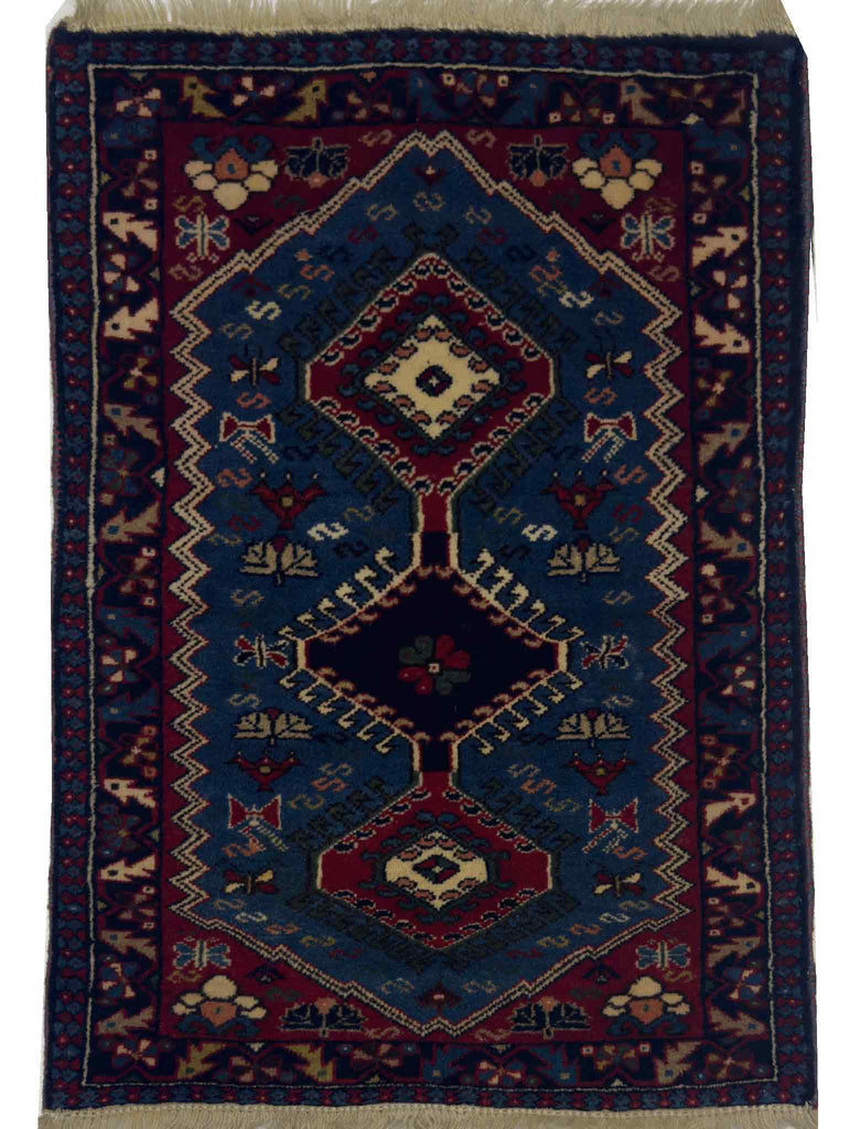 Persian Shirazi Rug - 3 x 1.5 ft