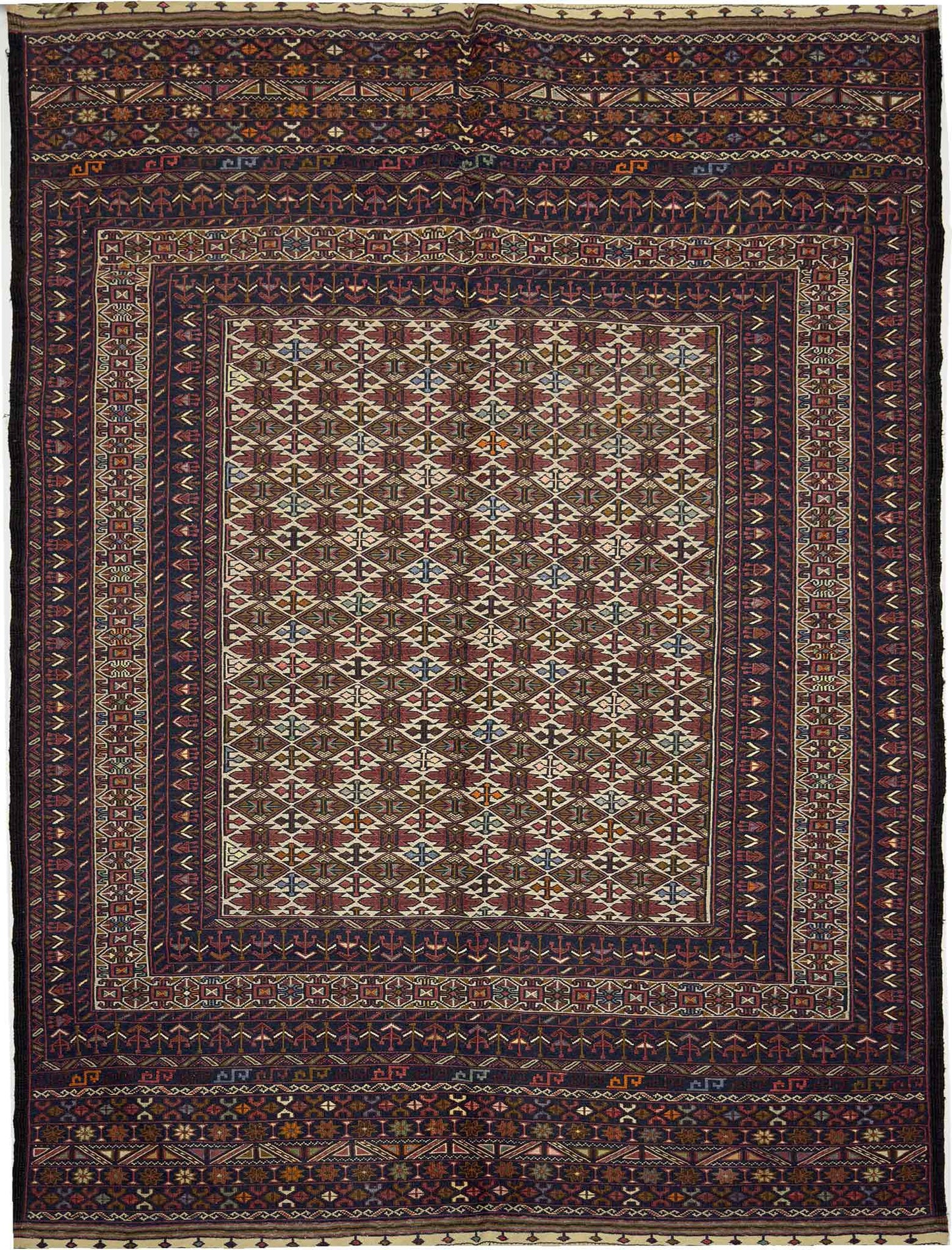 Afghan Kilm Soumak - 4 x 6 ft