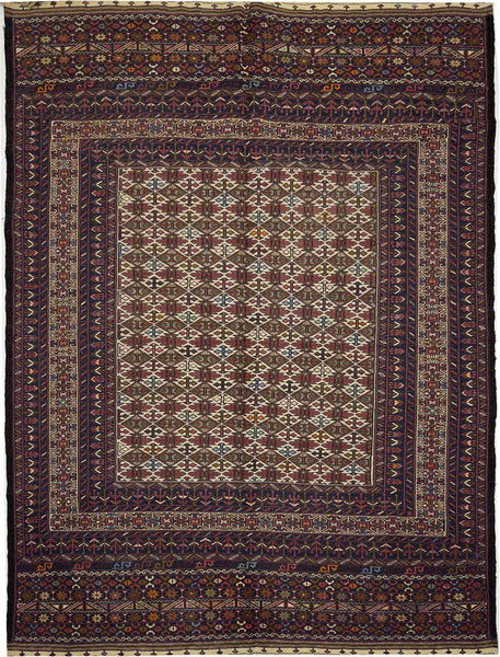 Afghan Kilm Soumak - 6 x 4 ft