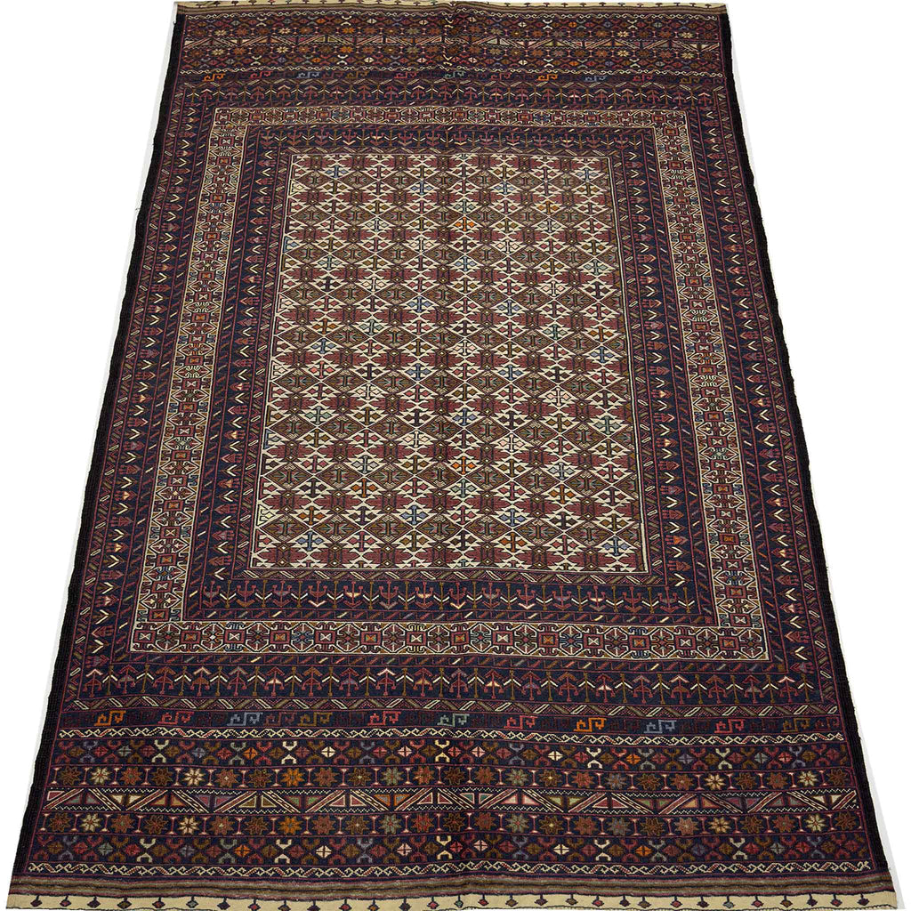 Afghan Kilm Soumak - 6 x 4 ft